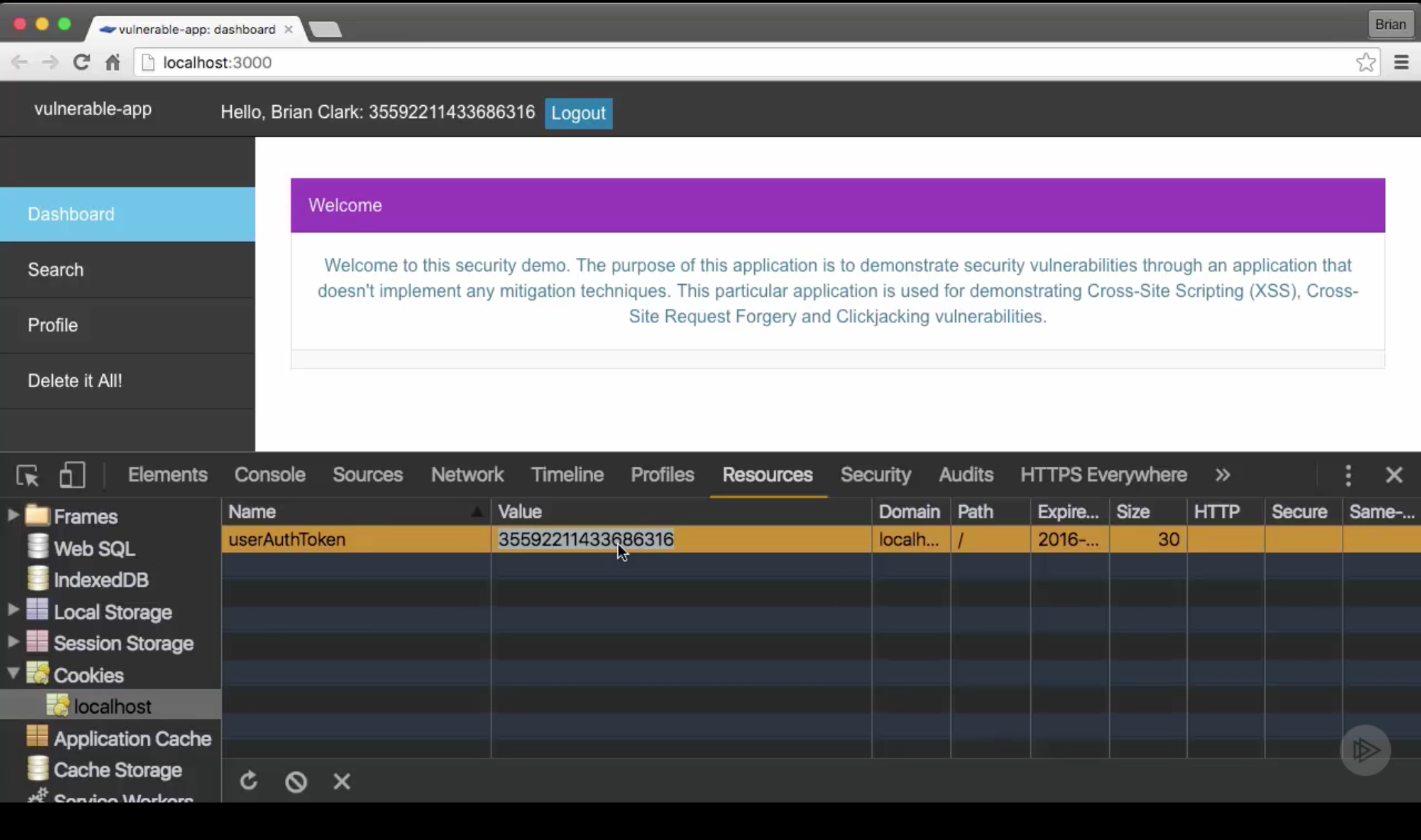 Getting Started with Node.js Security with Express and Angular Video